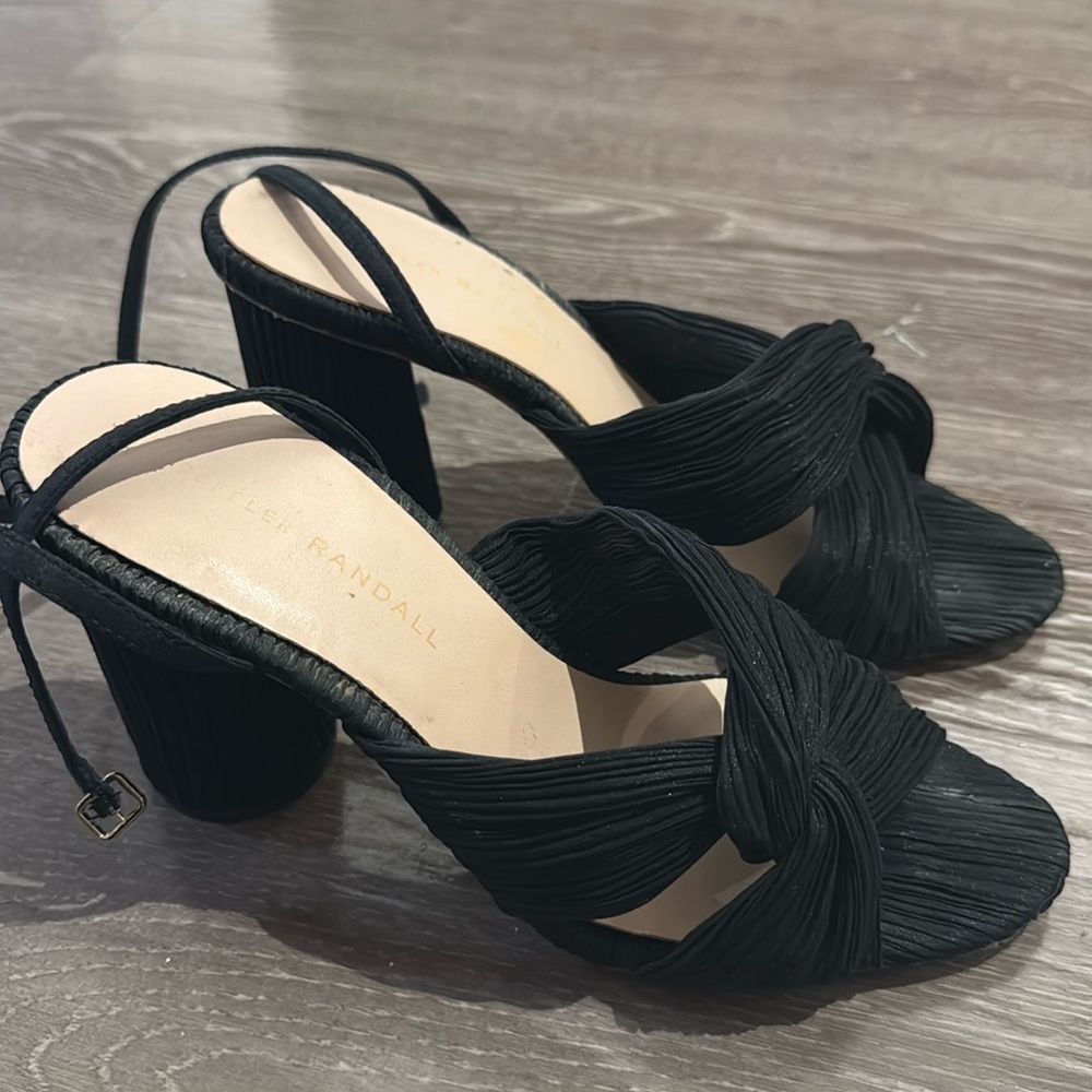 Loeffler Randall Size 7 Sandals Black